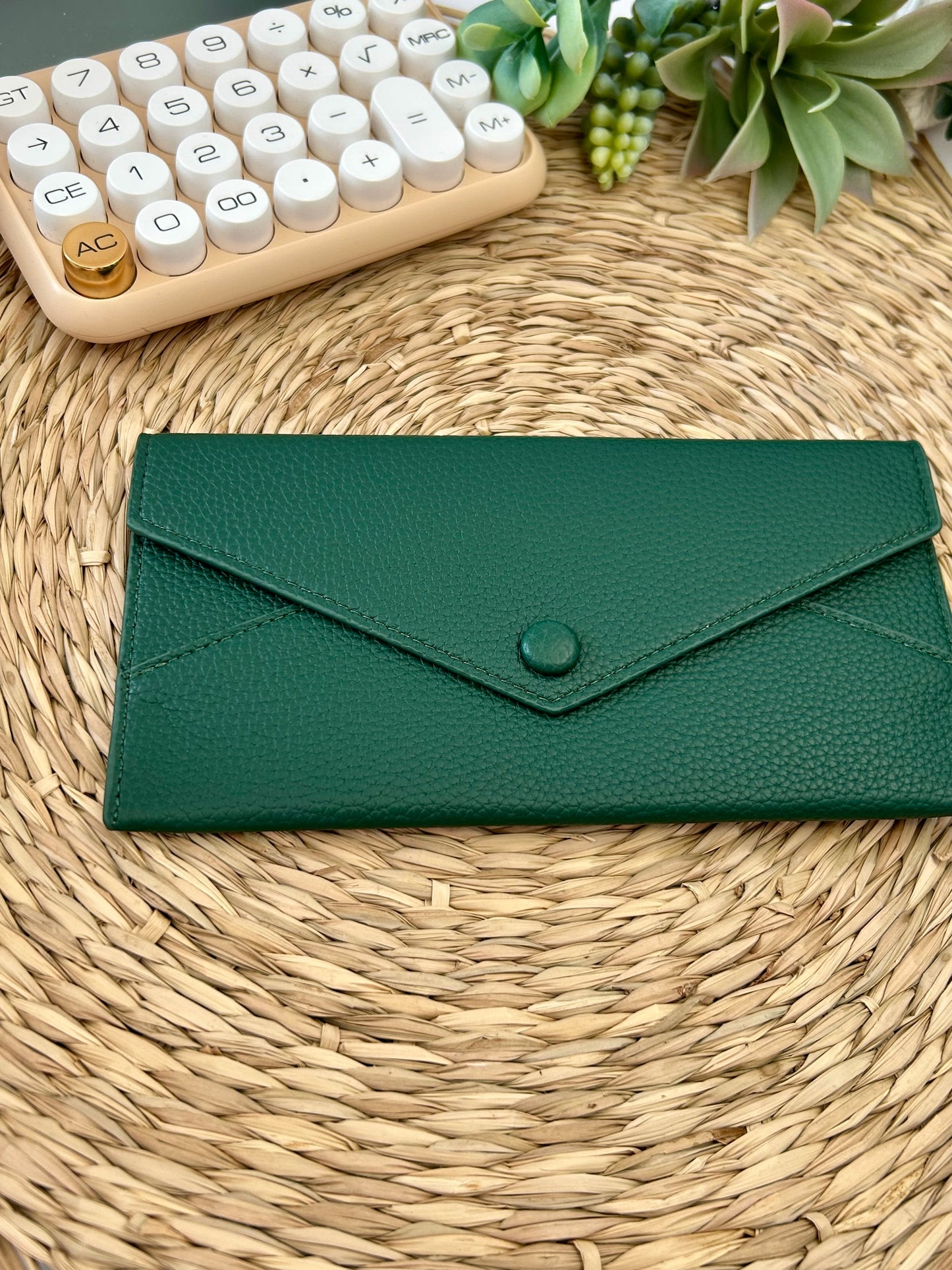 Porte feuille zip arrière