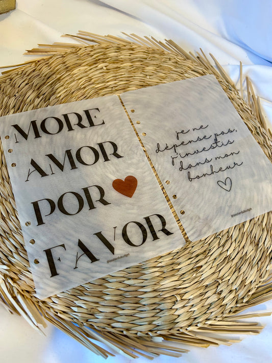 Page de garde semi transparente - Citations