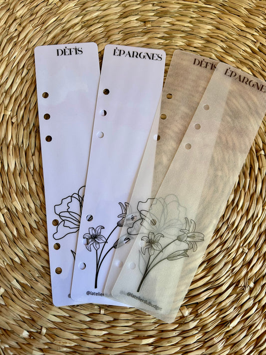 Pack de 2 intercalaires - format A5