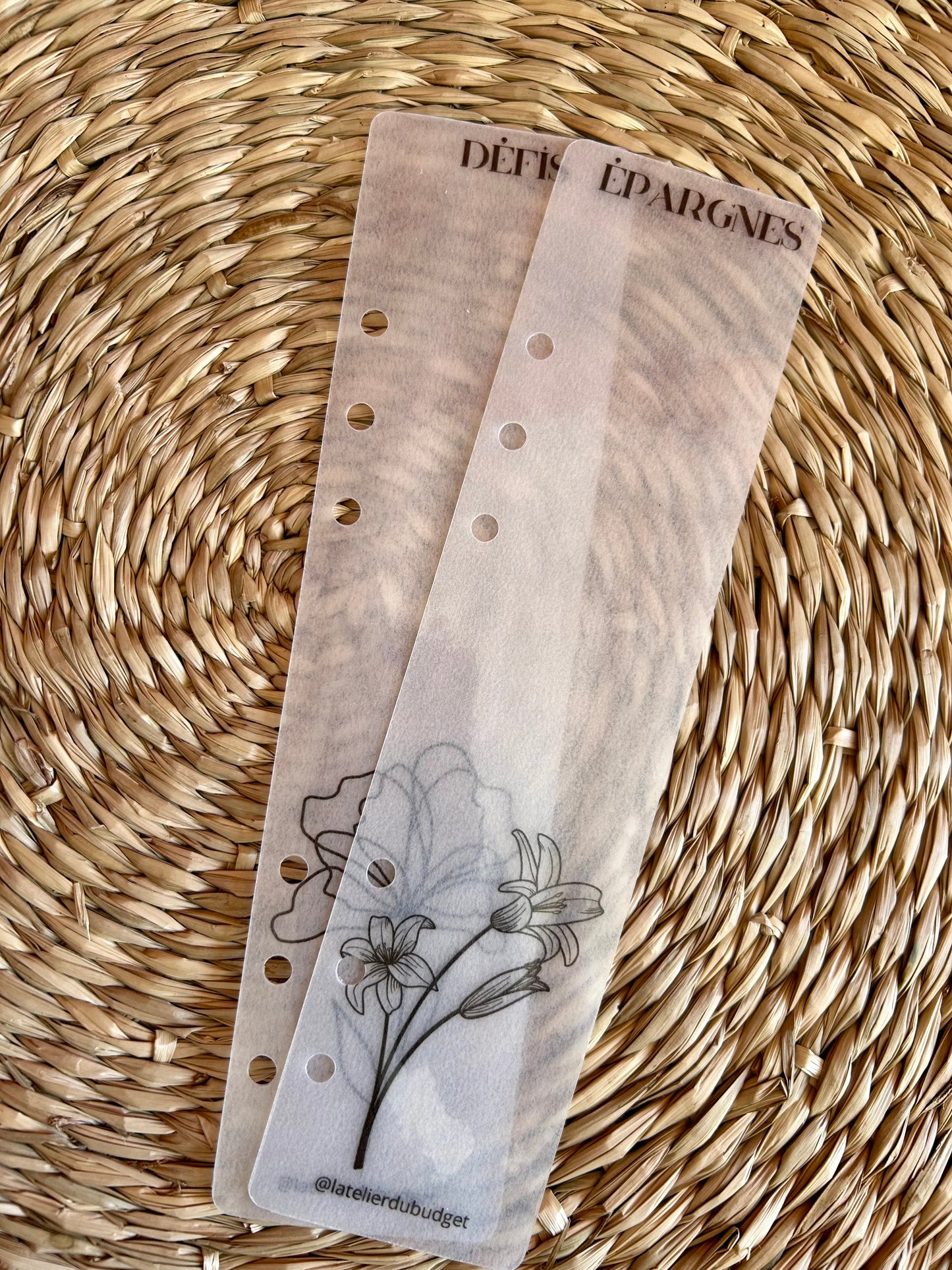 Pack de 2 intercalaires - format A5