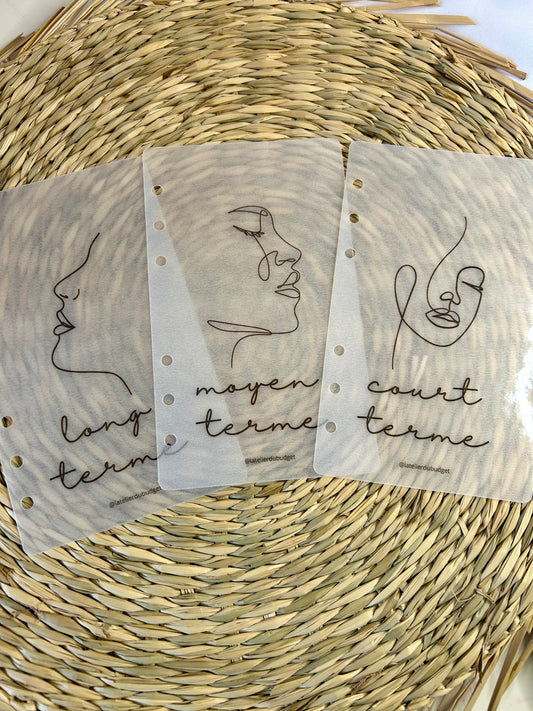 Page de garde A6 - épargne court/moyen/long terme