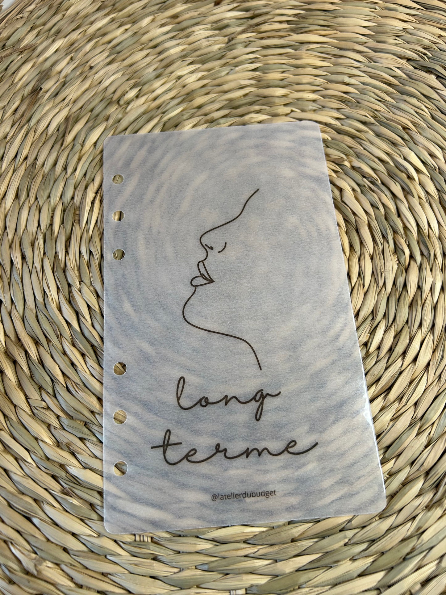 Page de garde A6 - épargne court/moyen/long terme