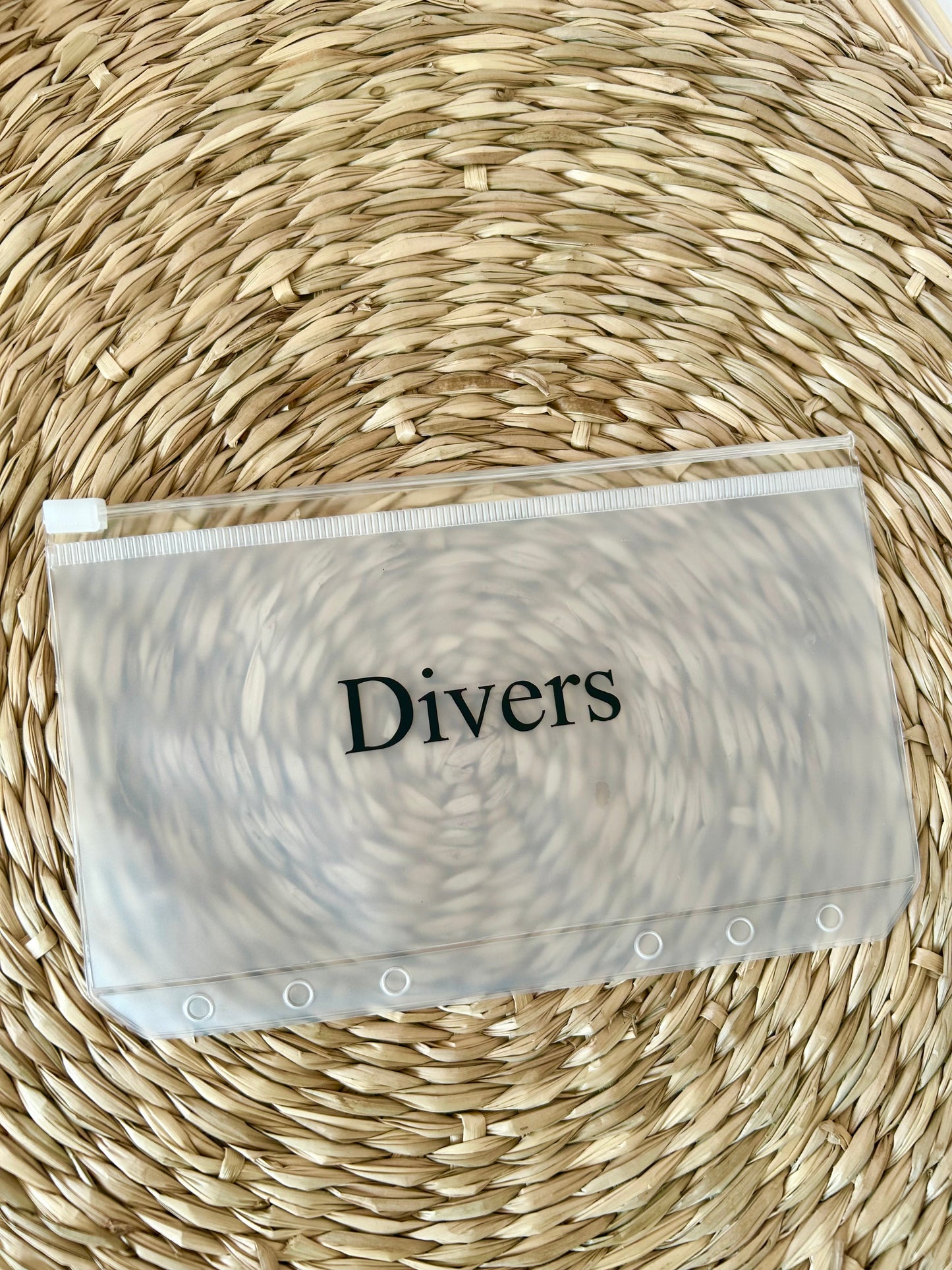 Enveloppe zippée à personnaliser