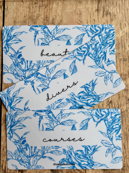 Insert pour enveloppes A6 à l'unité #Bridgerton