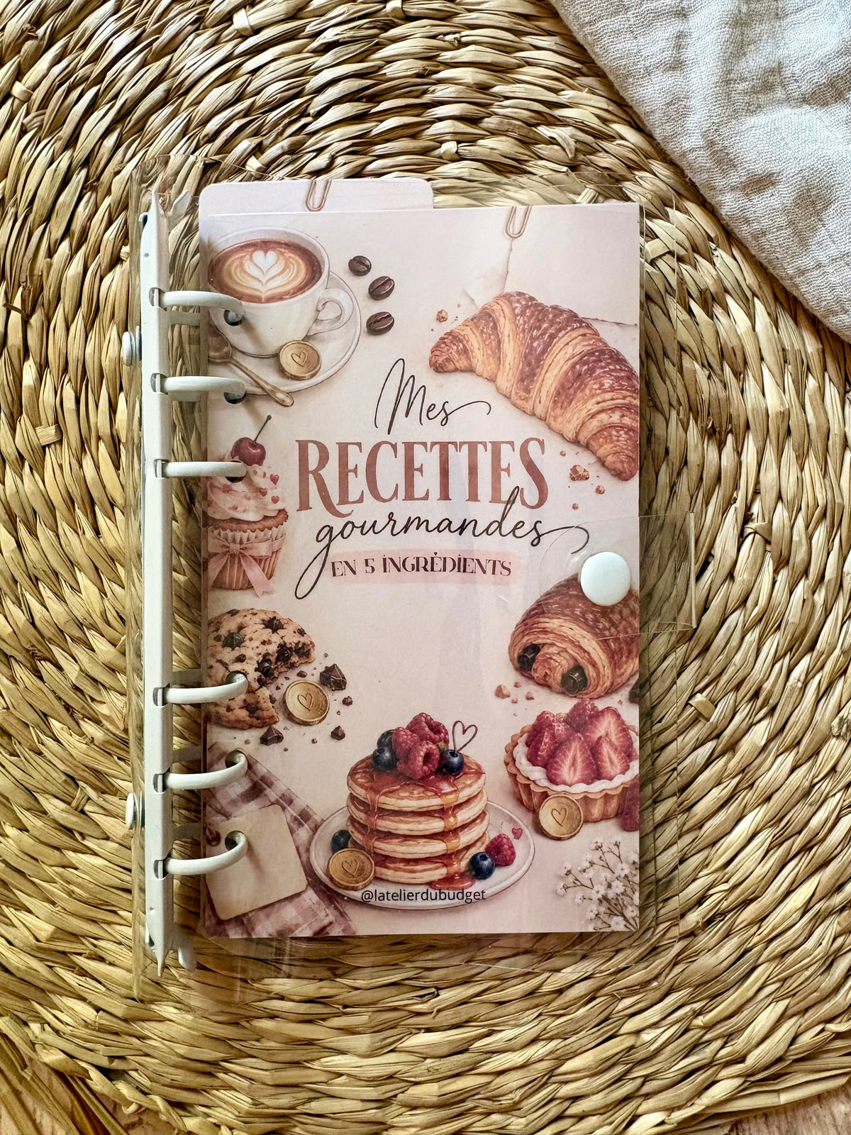 Kit Classeur Mes recettes gourmandes