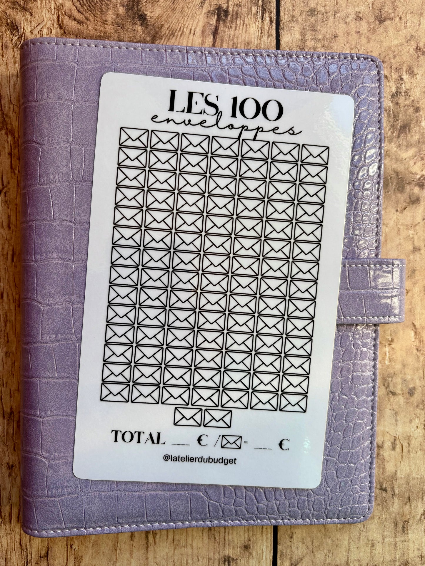 Défi 100 enveloppes - format A5
