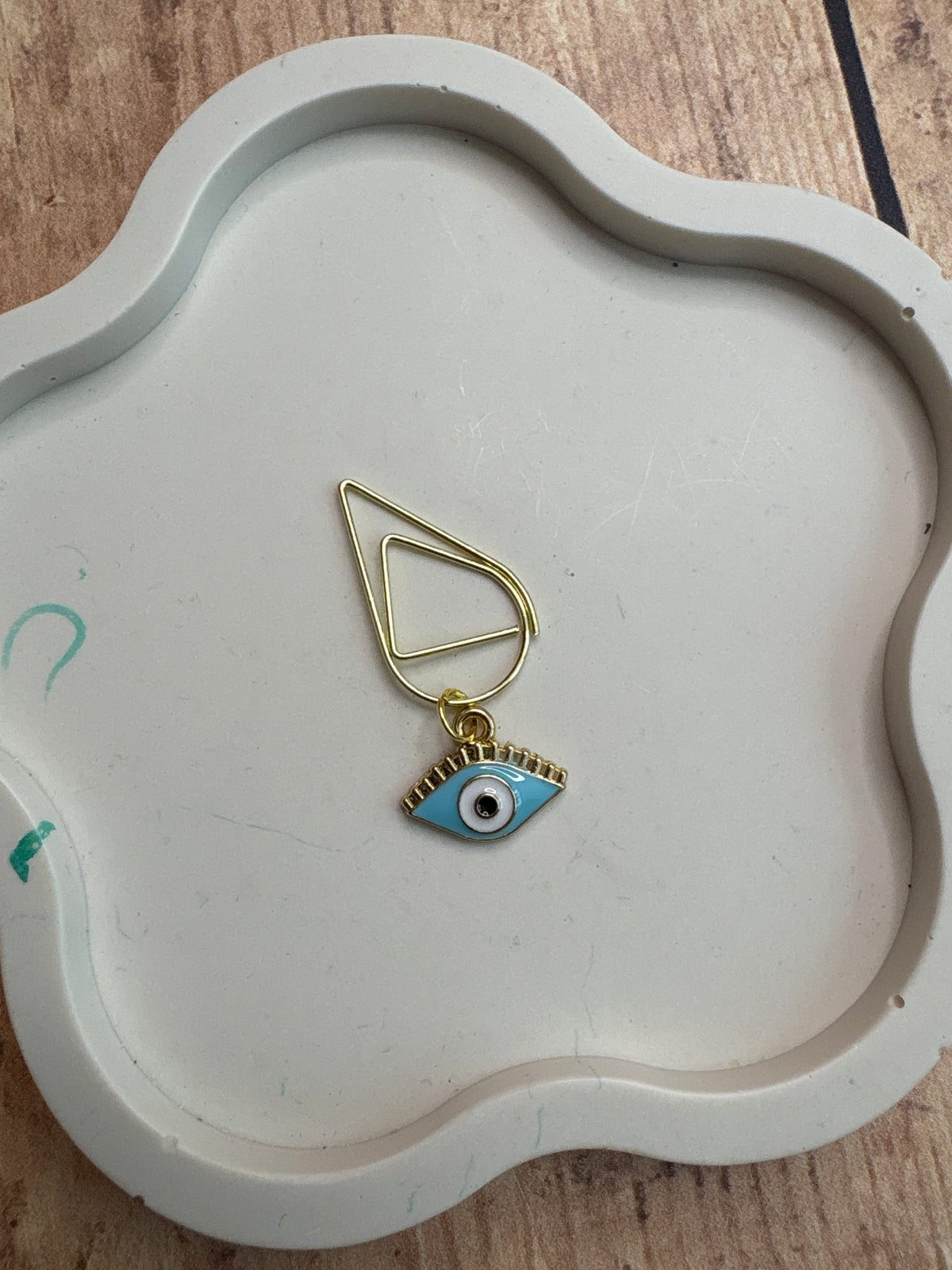 Trombone pampille œil de Lucie 📎🧿