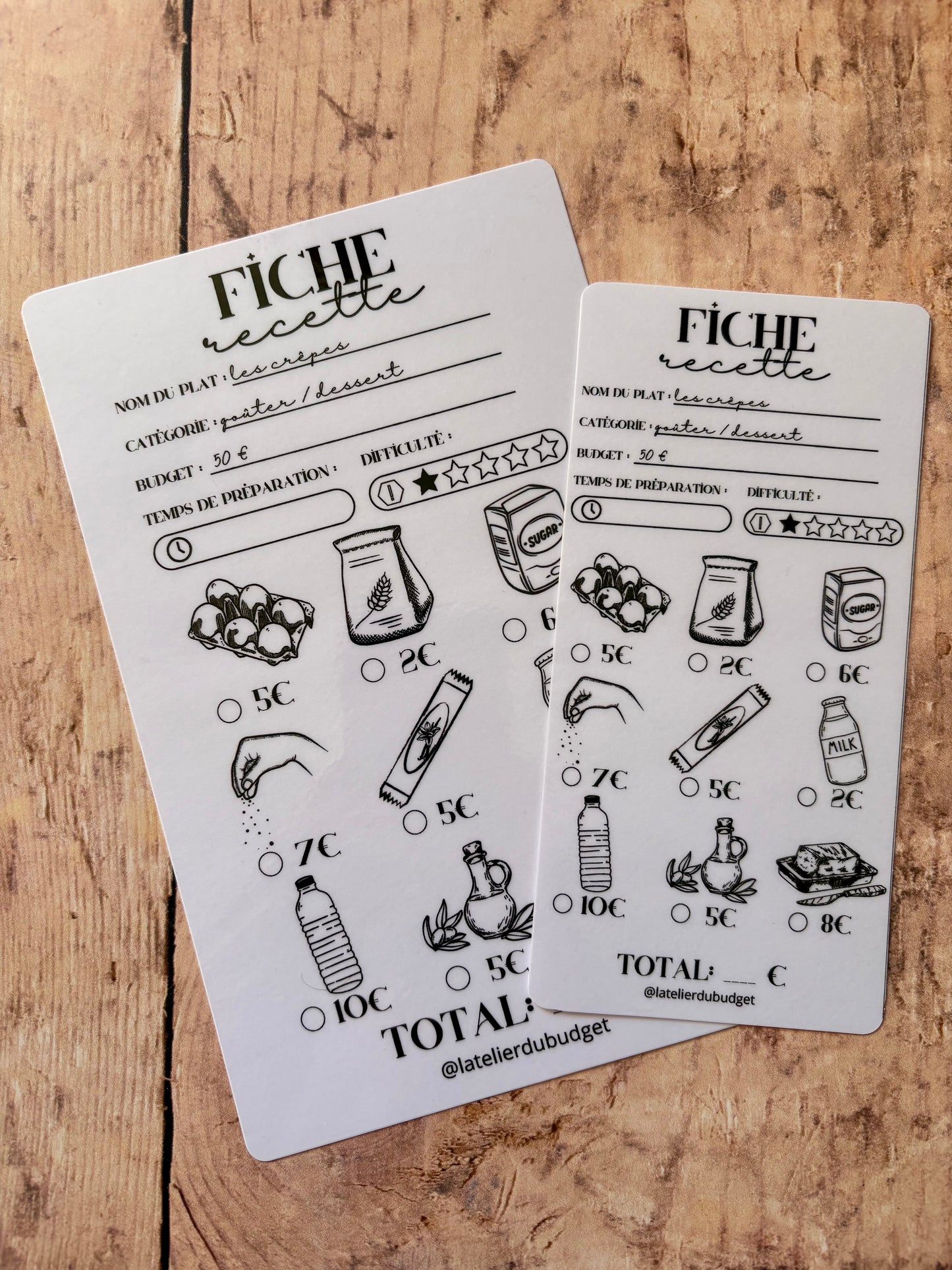 Défi fiche recette - Chandeleur