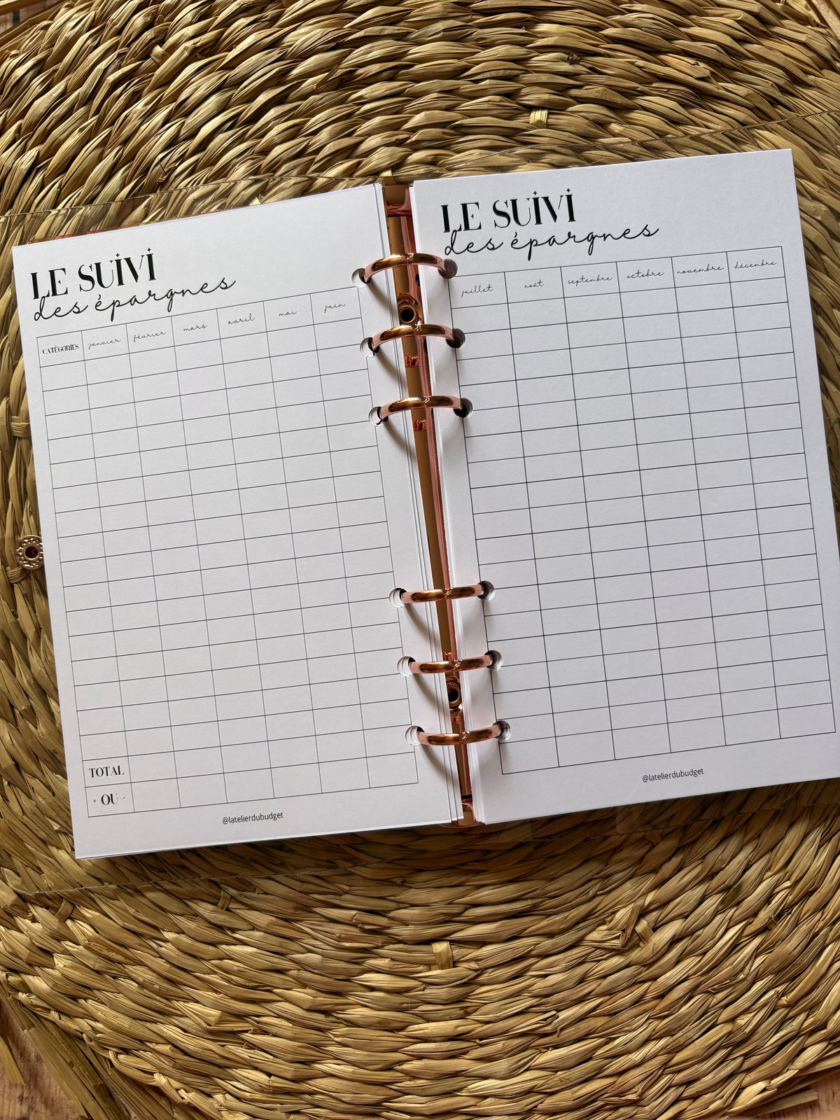 Budget planner 2026/2027 - A6