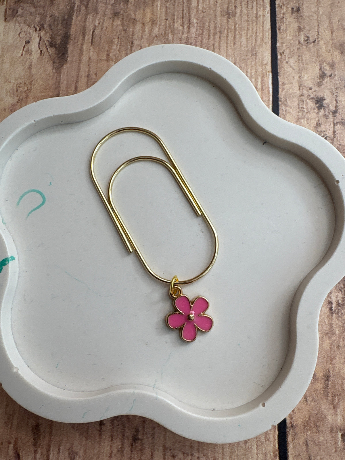 Trombone pampille fleurs 📎🌸