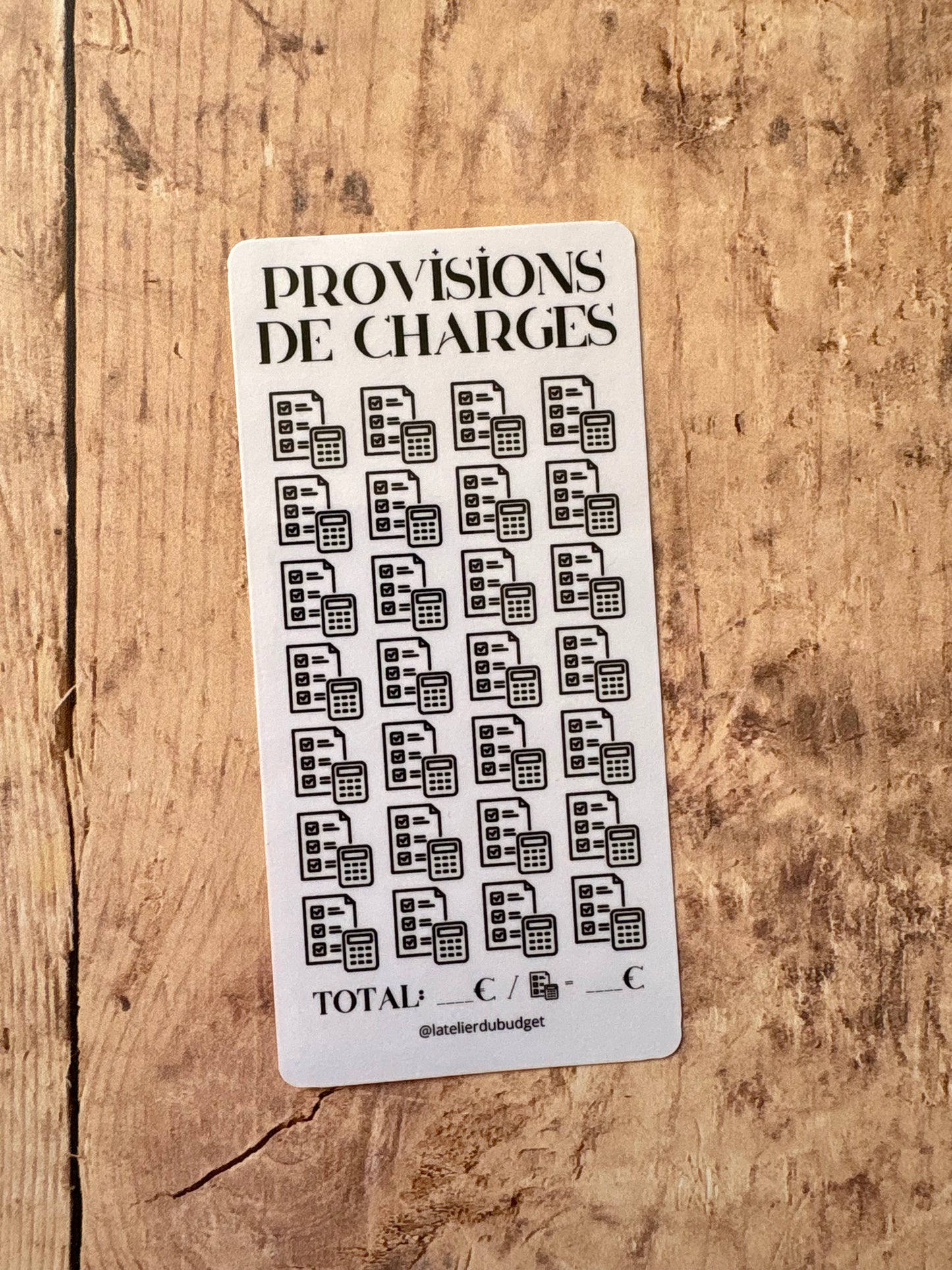 Épargne Provisions de charges
