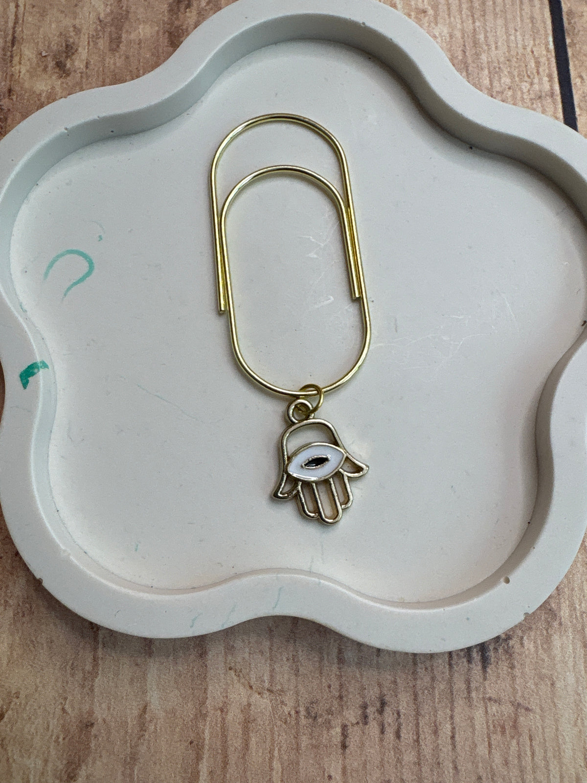 Trombone pampille œil de Lucie 📎🧿
