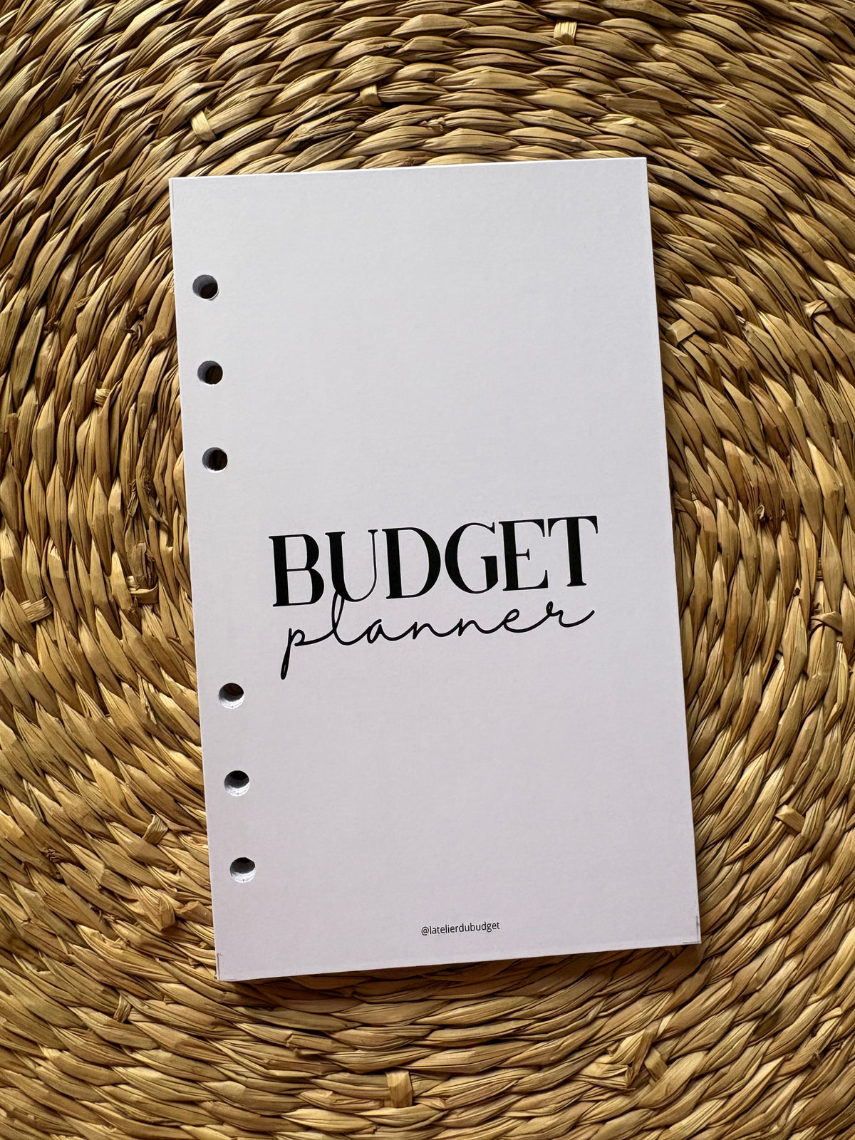 Budget planner 2026/2027 - A6