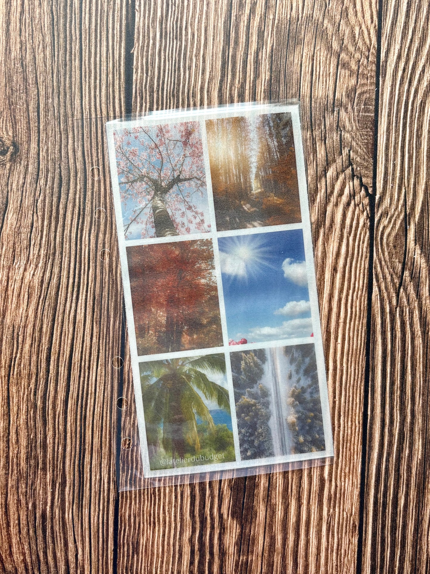 Enveloppe des saisons