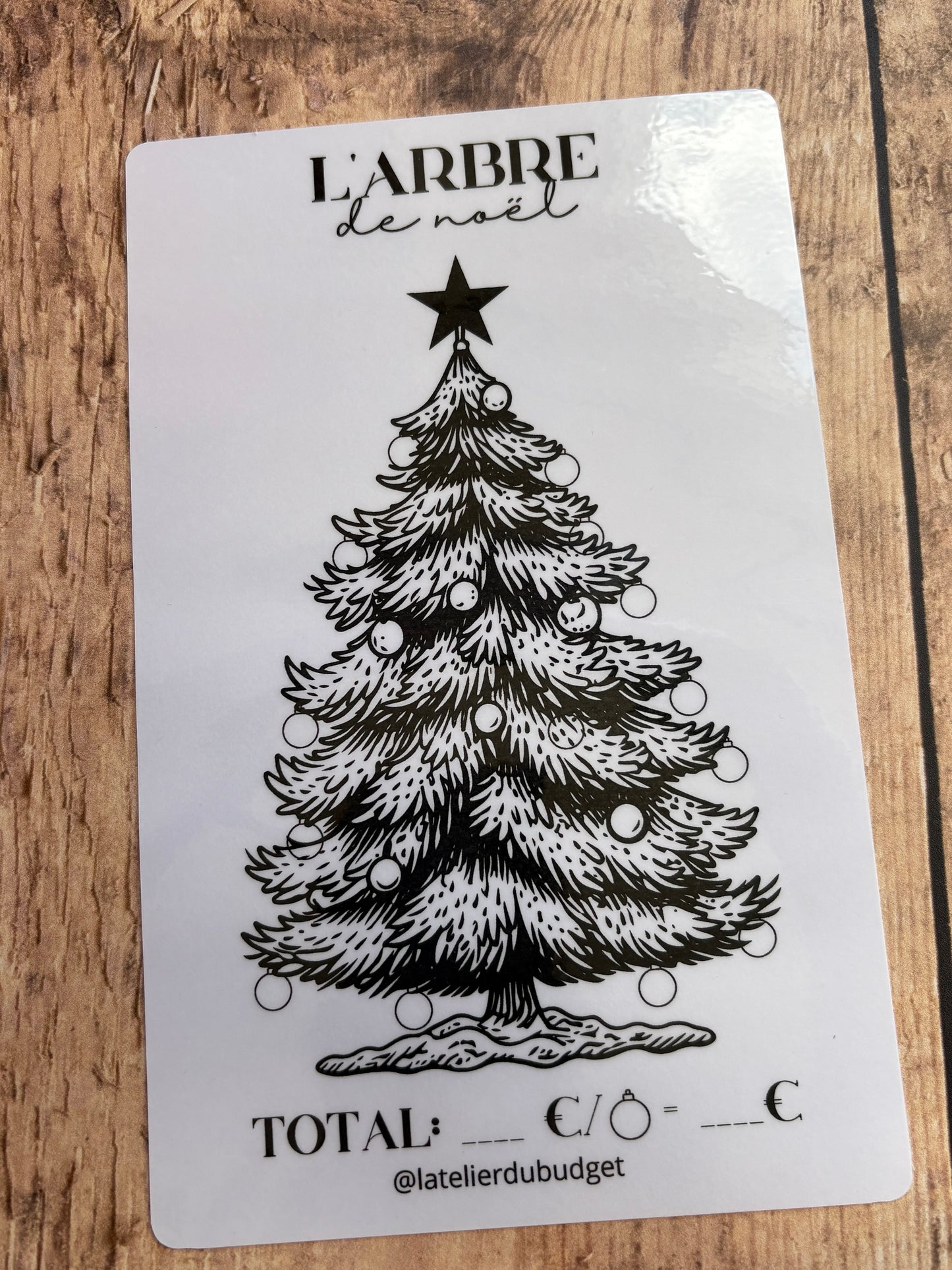 Défi Arbre de Noël - A5