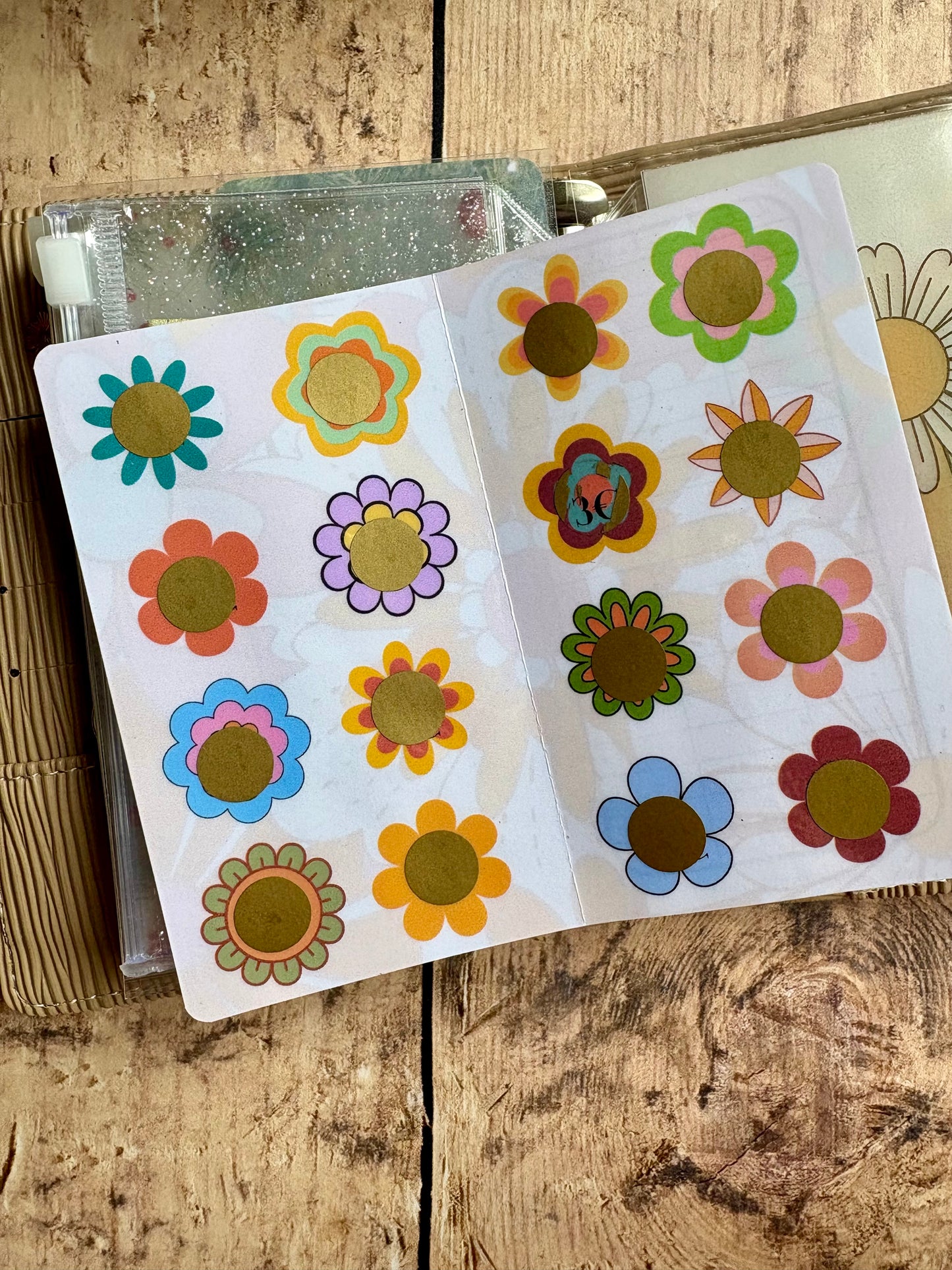 Défi plateau Flower power A7