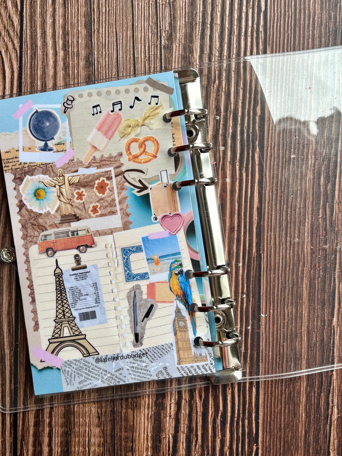 Classeur Scrap'itales A6