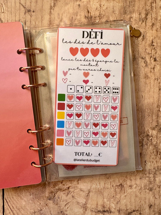 Défi les dés de l'amour ❤️