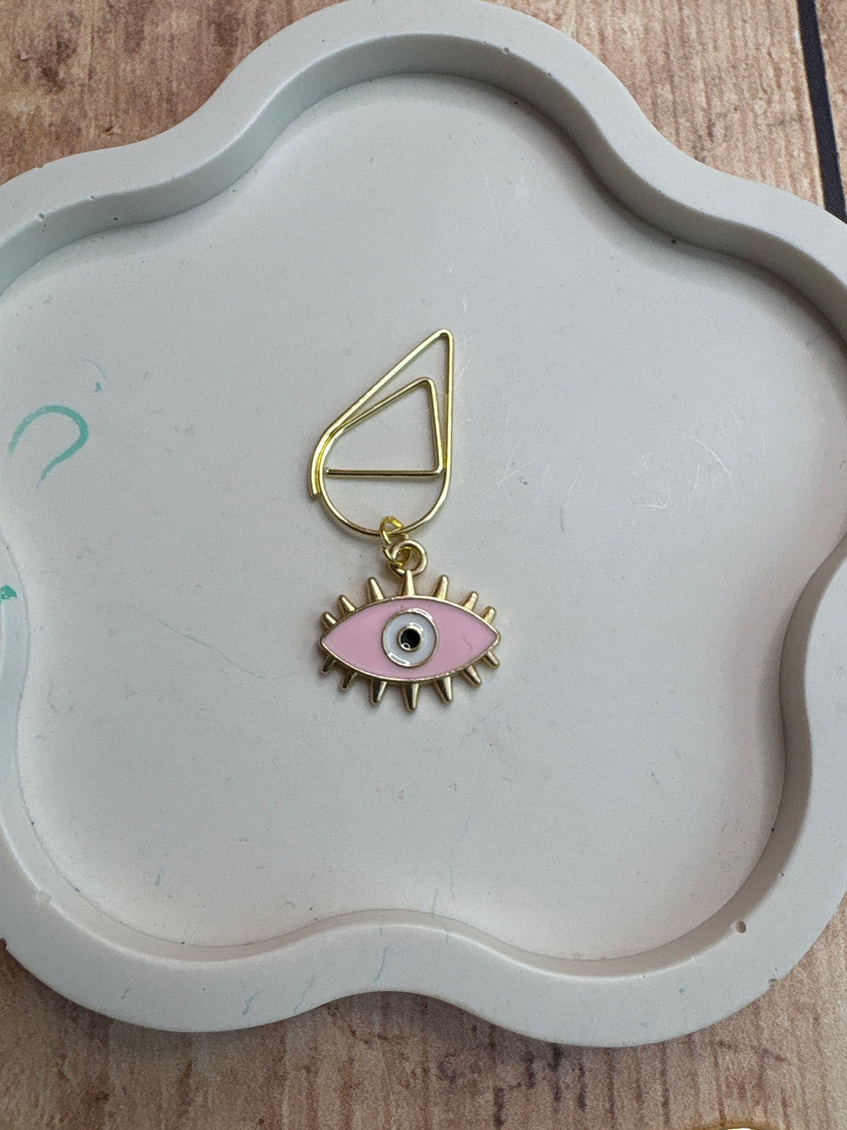 Trombone pampille œil de Lucie 📎🧿