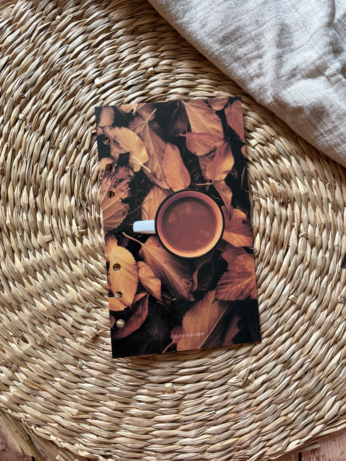 Page de garde - Tasse feuilles