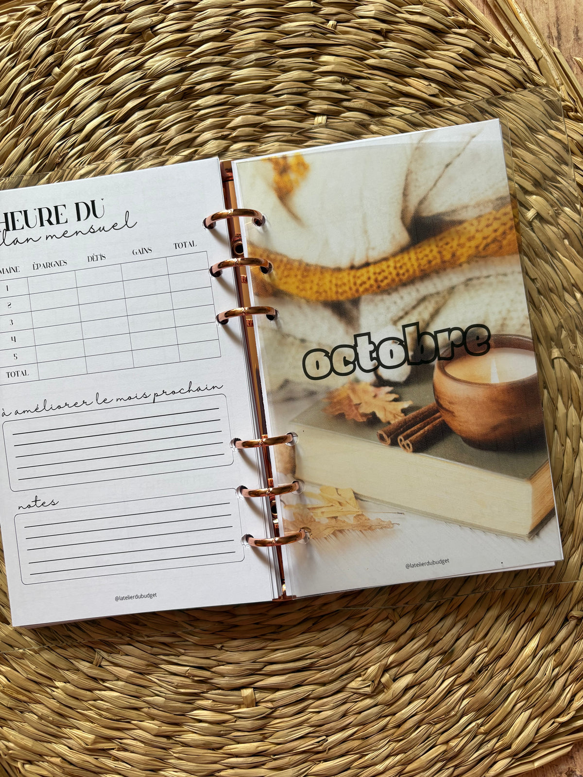 Budget planner 2026/2027 - A6