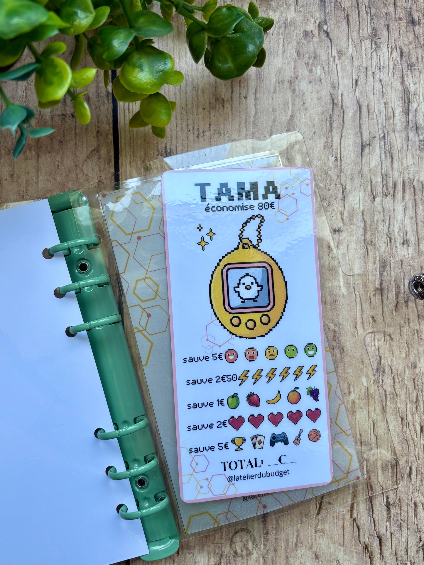 Enveloppe et défi TAMA