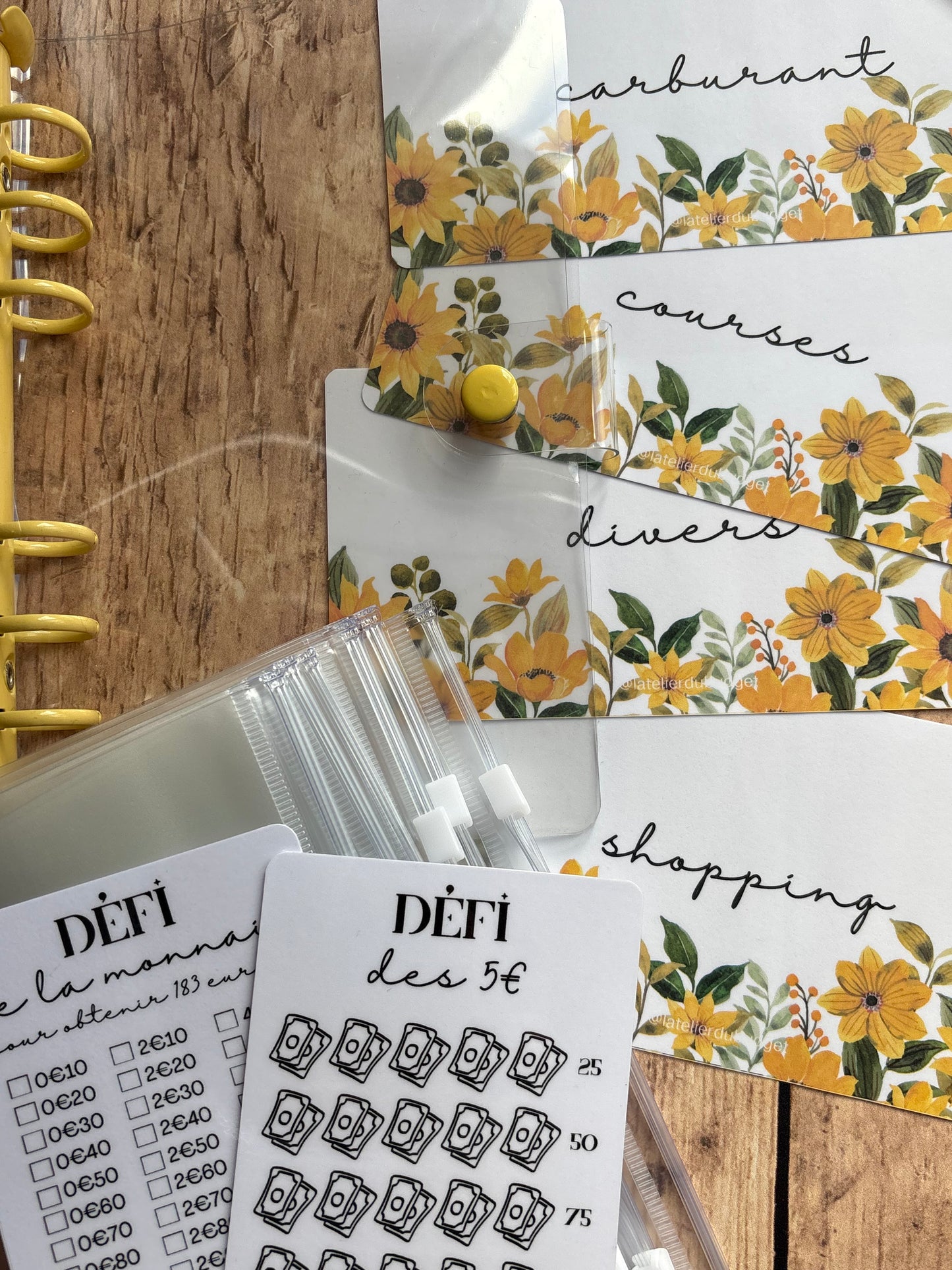 Kit à s’(offrir) pour débuter - format A6 (jaune)