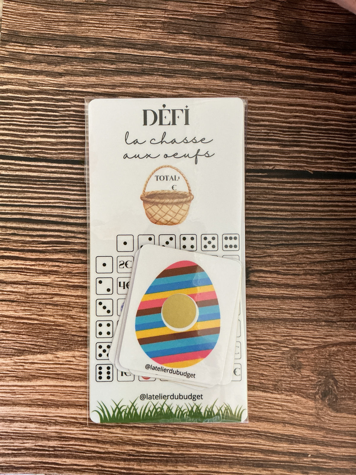 Enveloppe et défi de Pâques 🐣