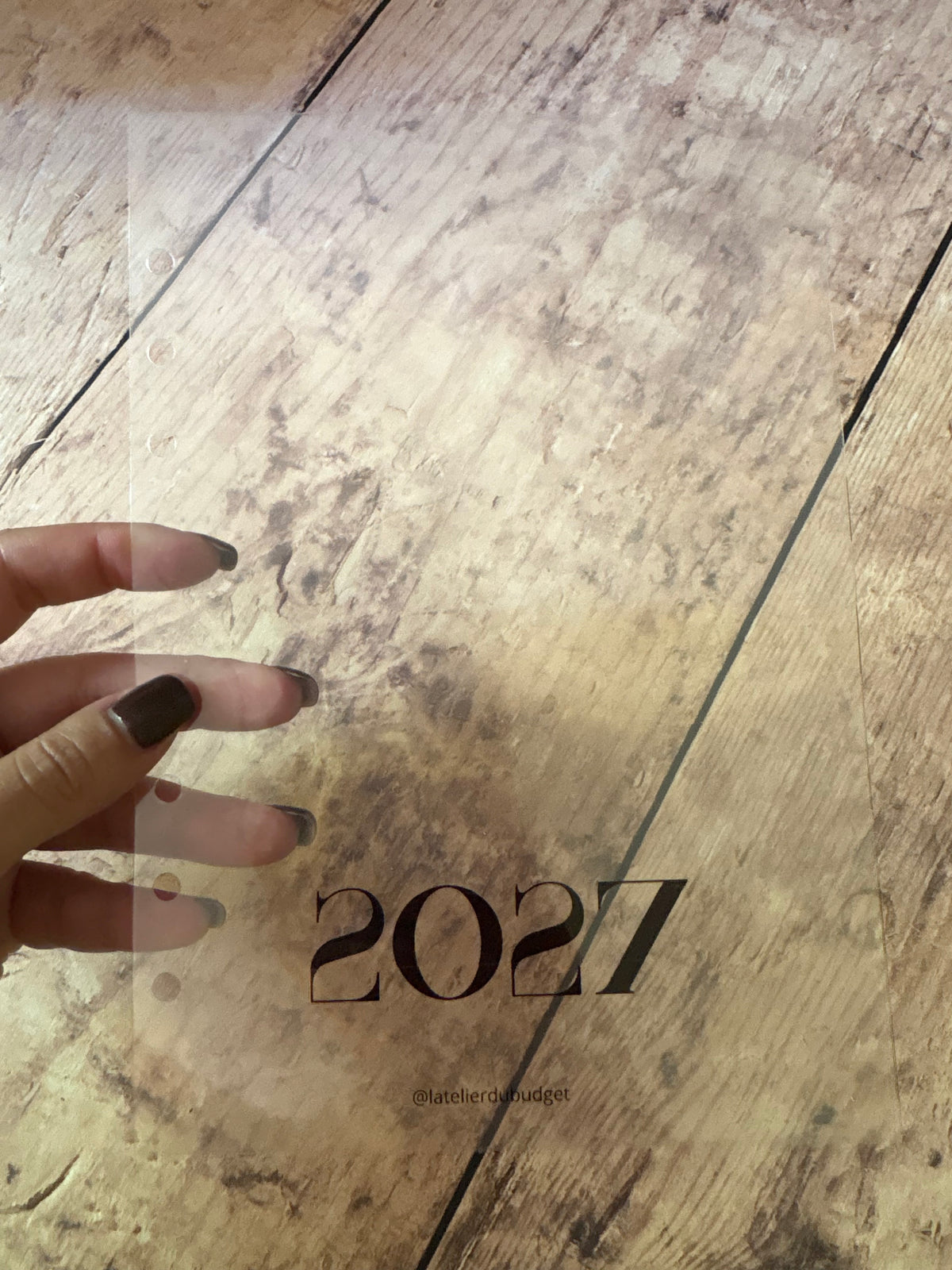 Page de garde 2027 petit modèle - A5