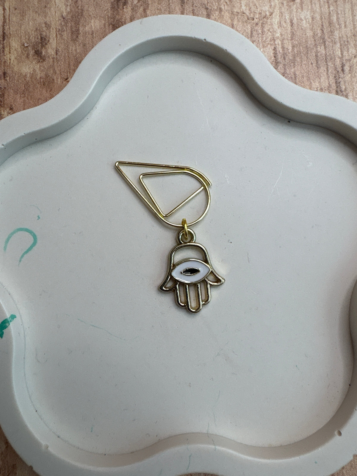 Trombone pampille œil de Lucie 📎🧿