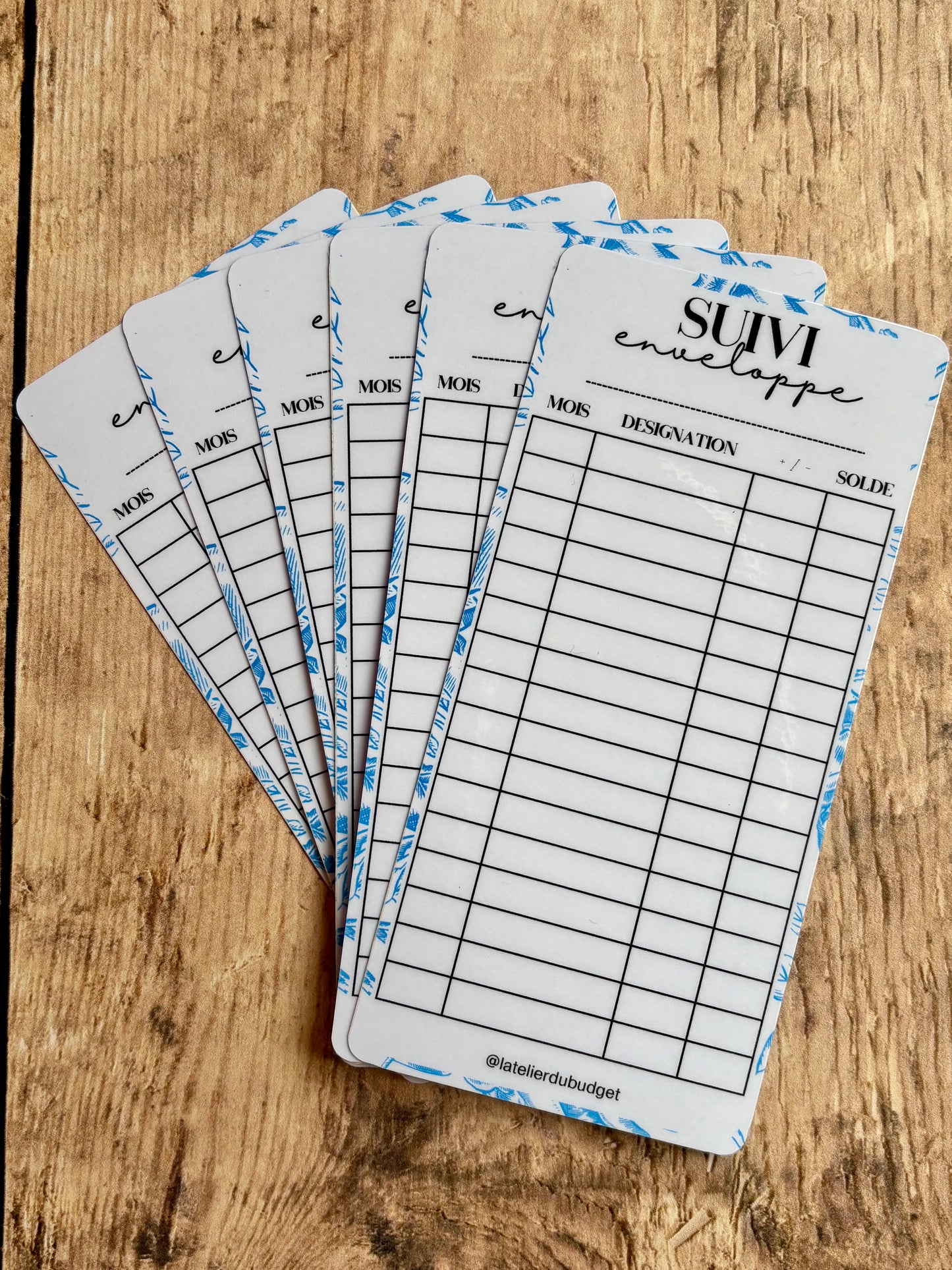 Pack de 6 trackers suivi Bridgerton