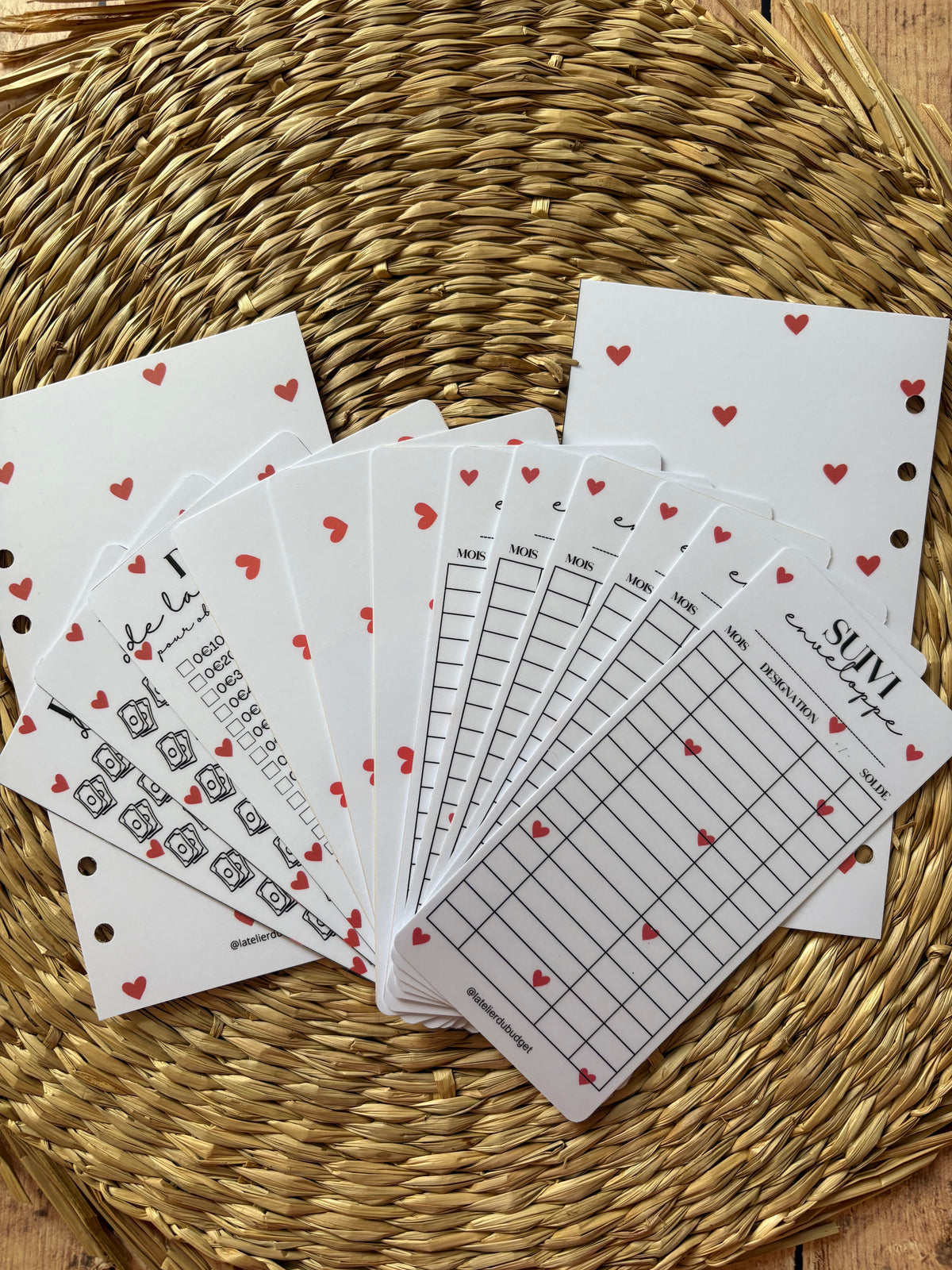 Kit du débutant A6 - Coeurs