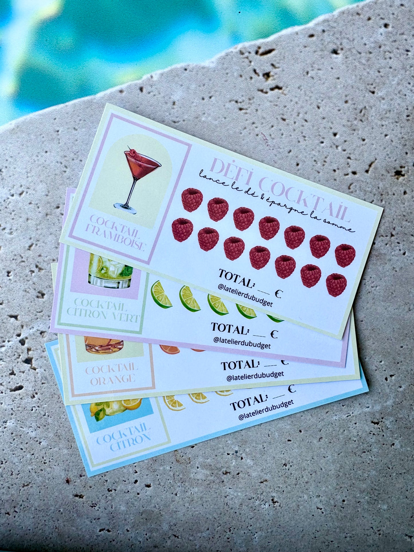 Lot défis cocktails