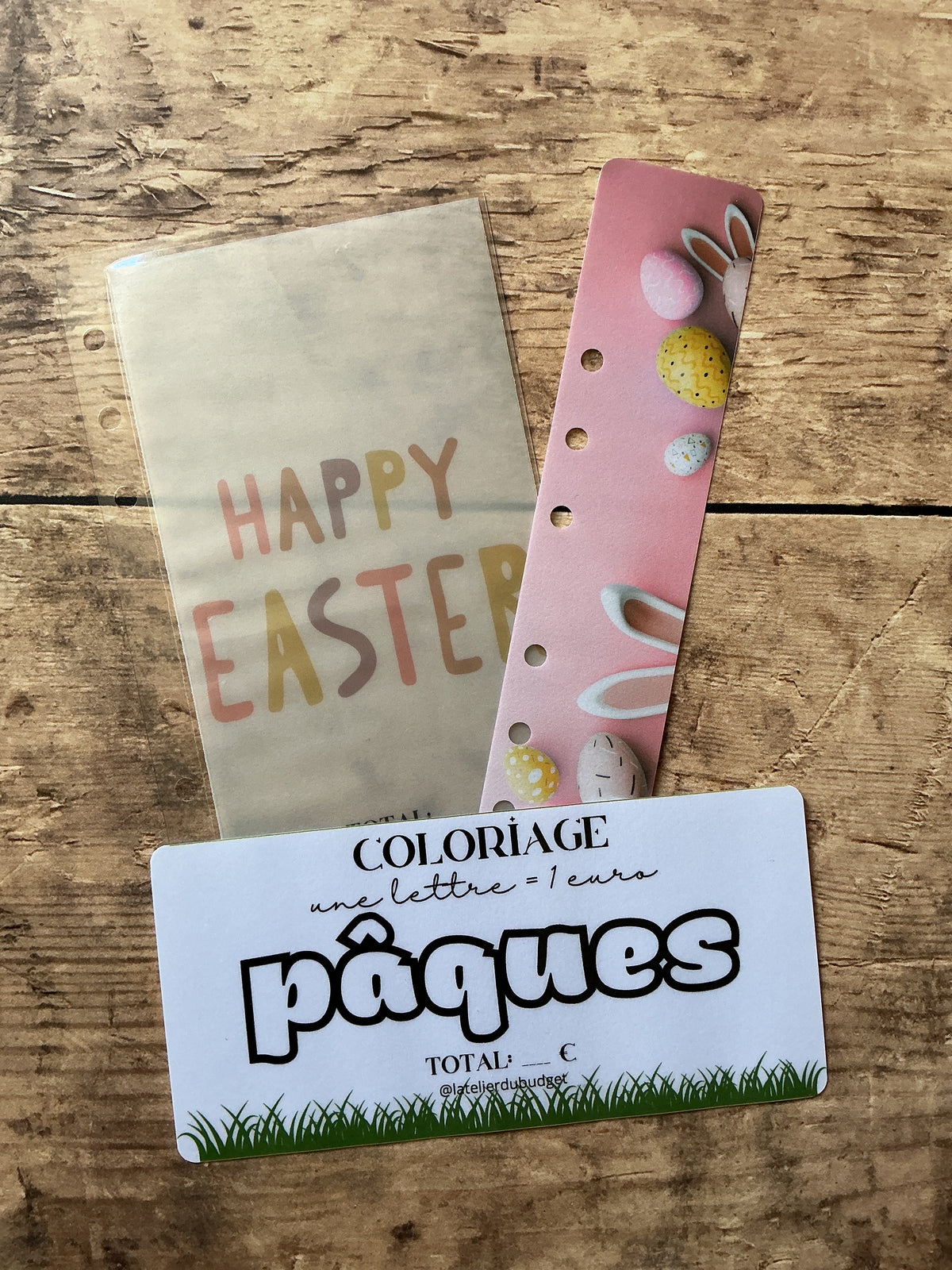 Enveloppe et défi de Pâques 🐣