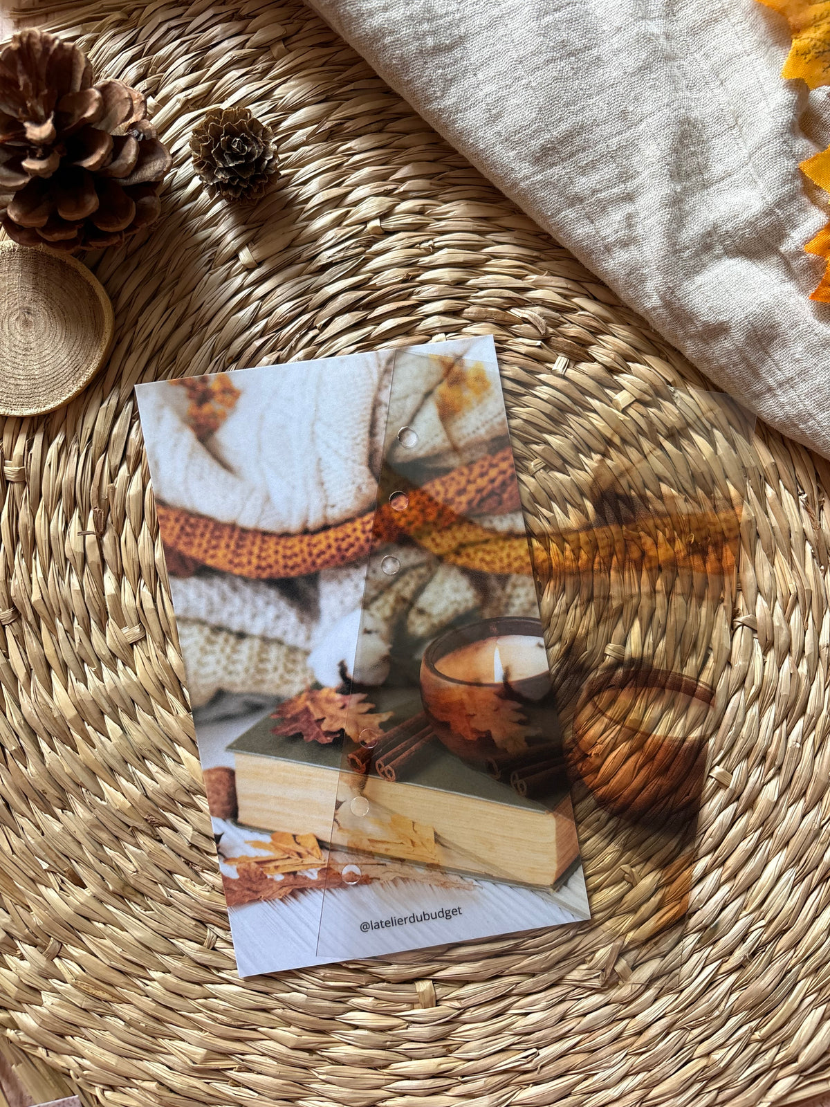 Page de garde - Livre canelle