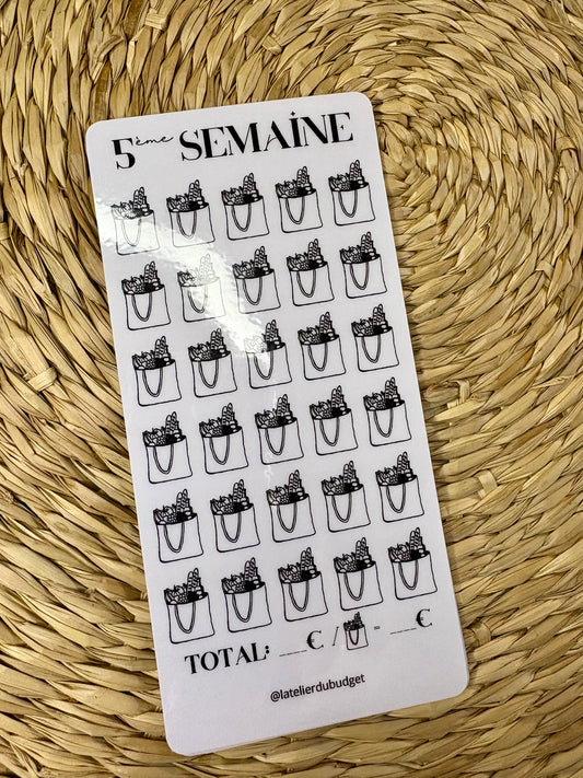 Épargne 5eme semaine