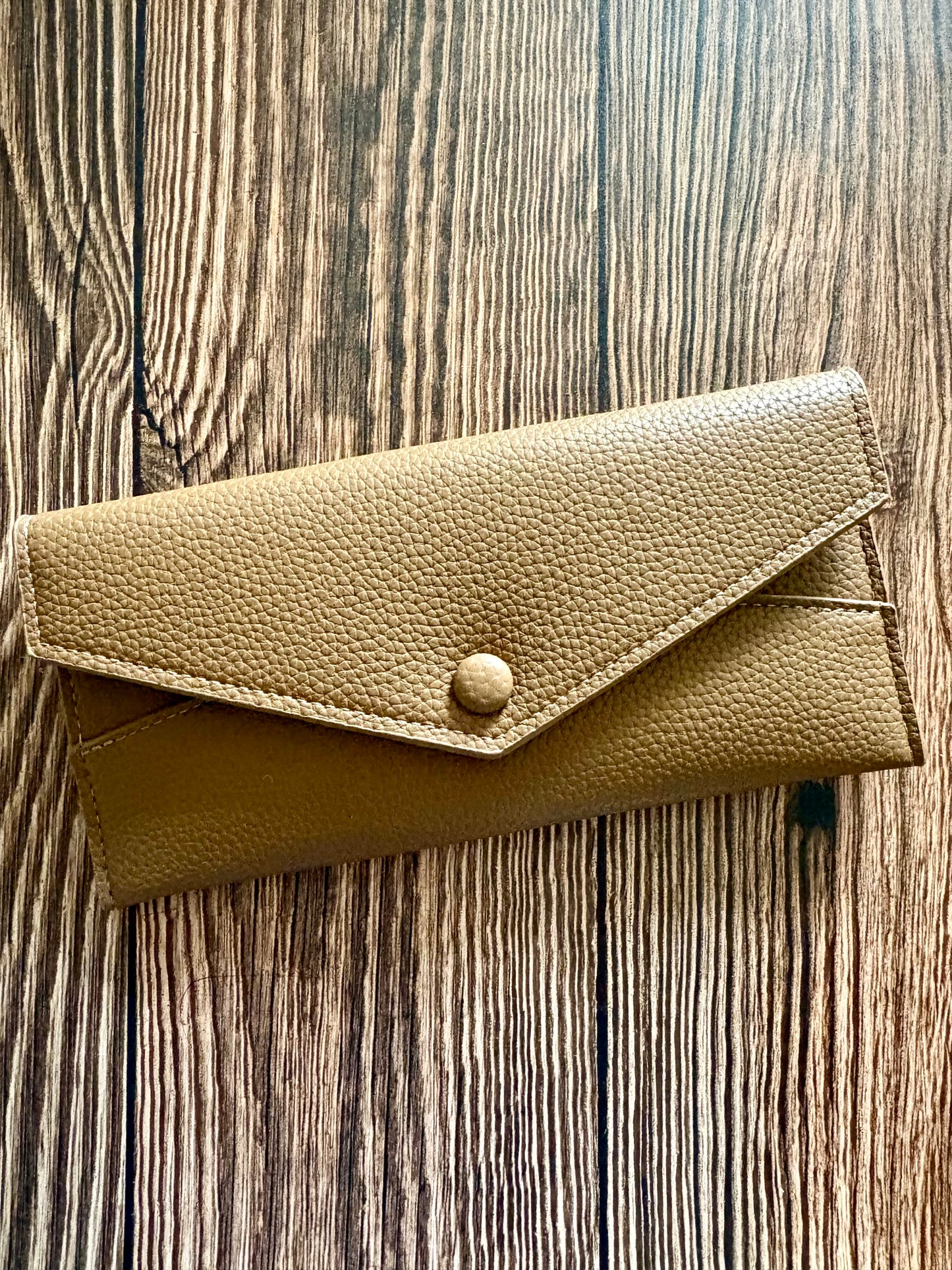 Porte feuille marron