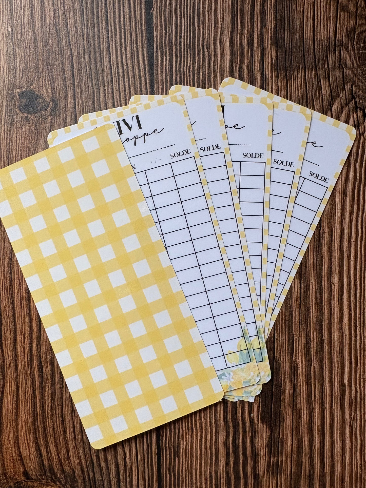 Pack de 6 trackers suivi Vichy citron