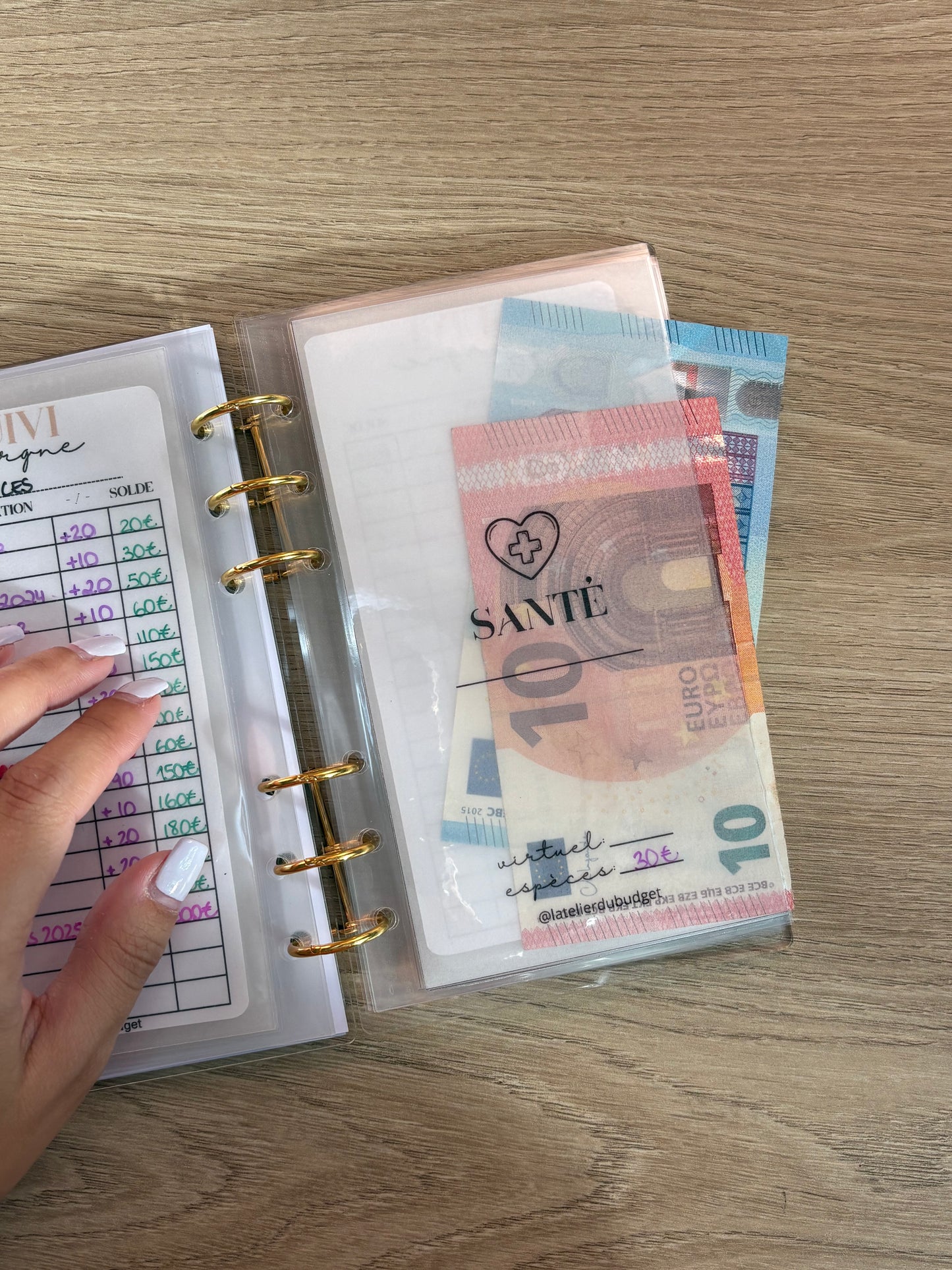 Enveloppe épargne à personnaliser