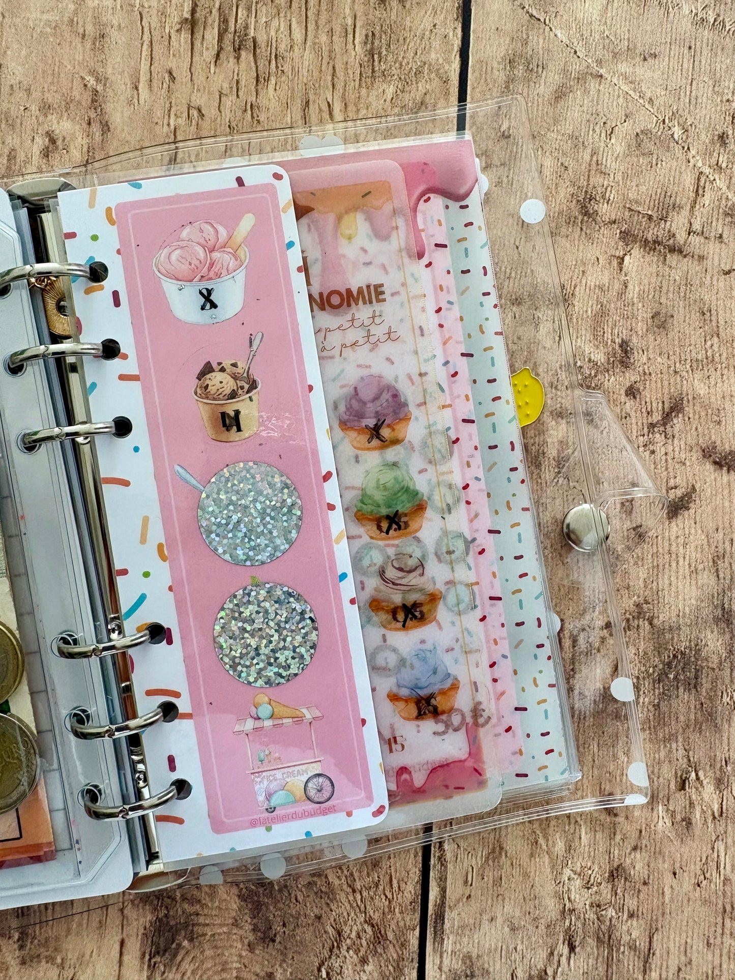 Pochette des défis de glaces 🍦