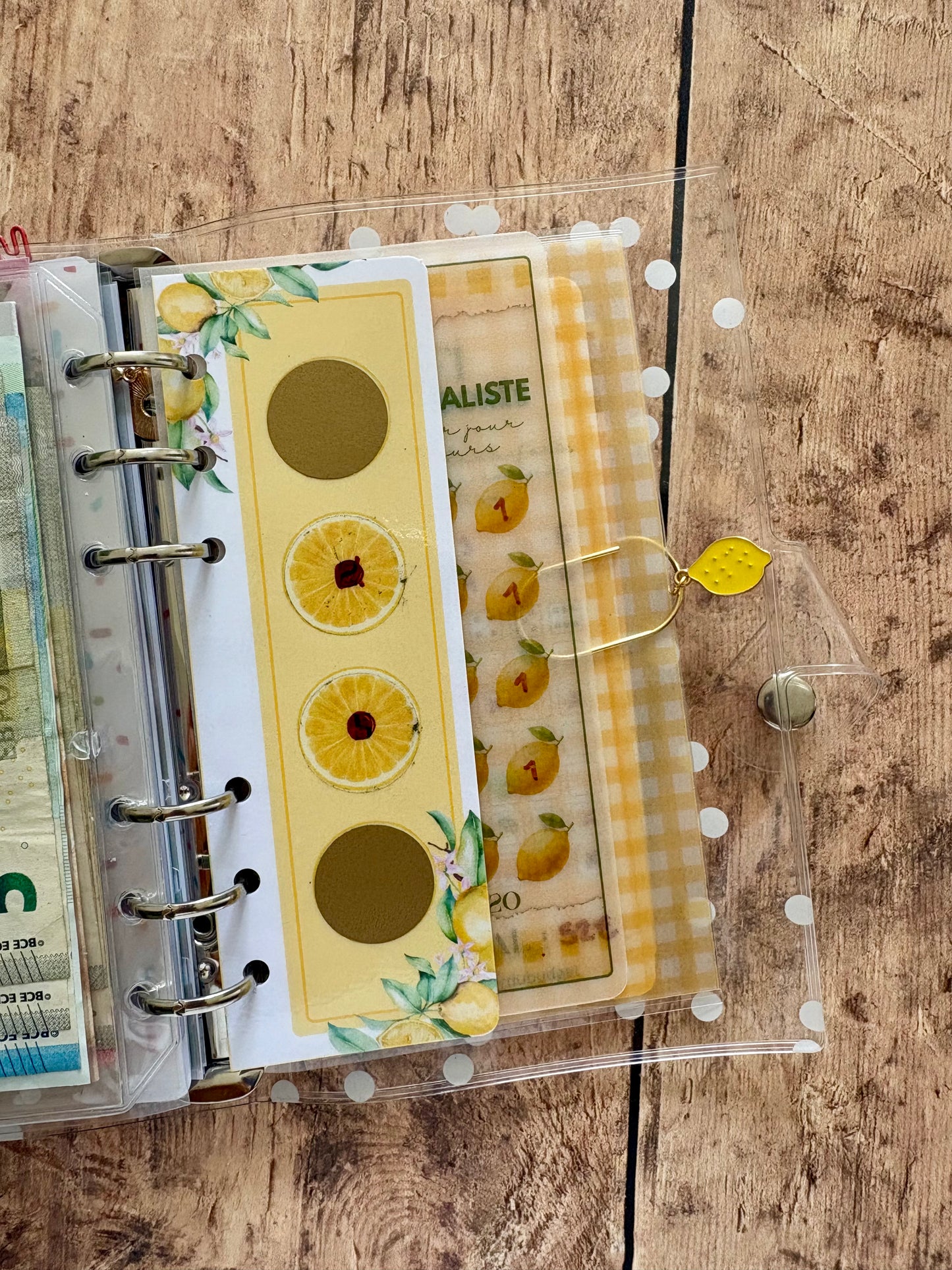 Pochette des défis citronnées 🍋