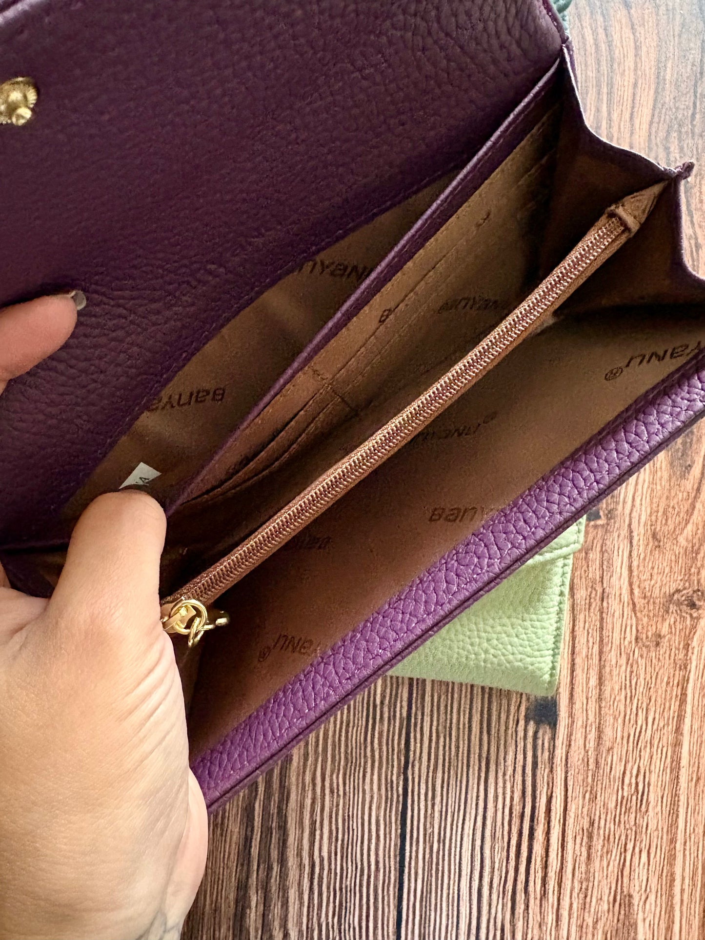 Porte feuille premium cuir