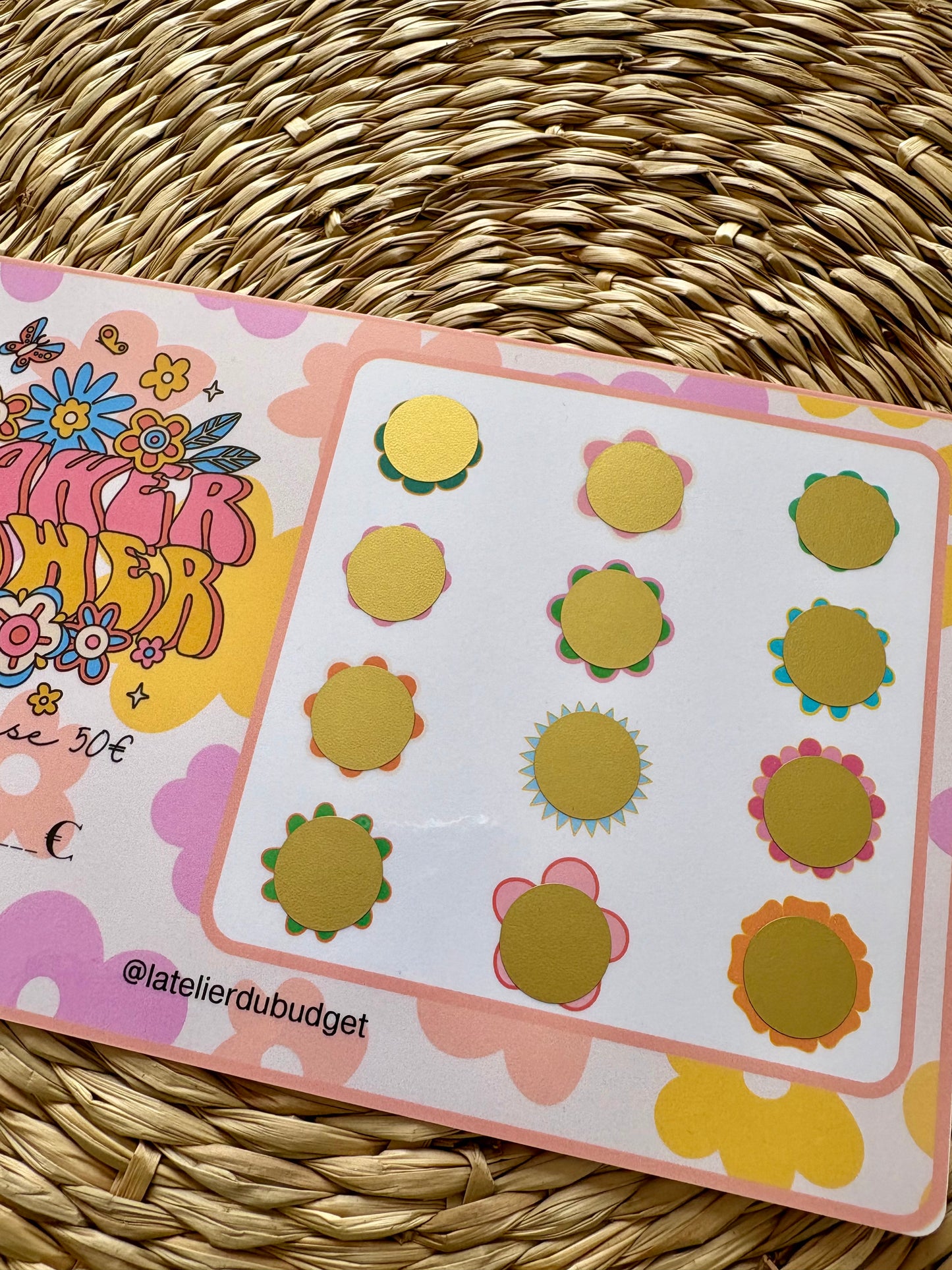 Défi Flower Power - A5
