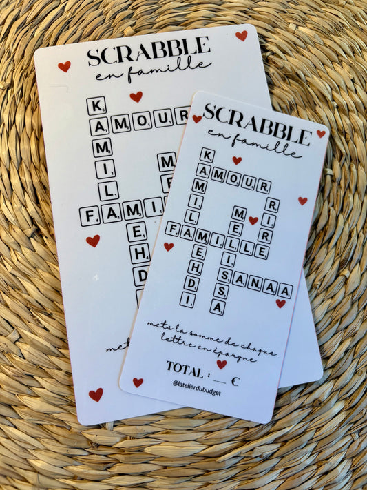 Scrabble en famille