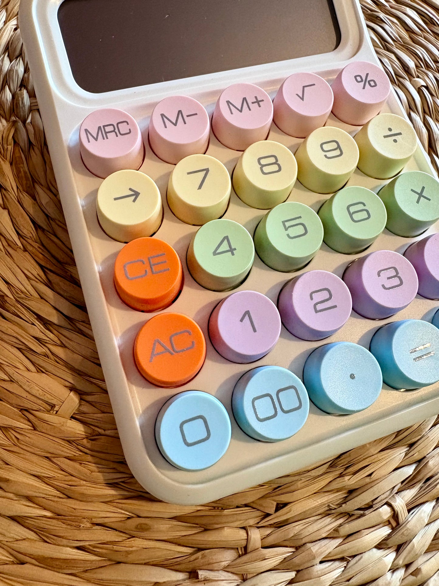 Calculatrice blanche