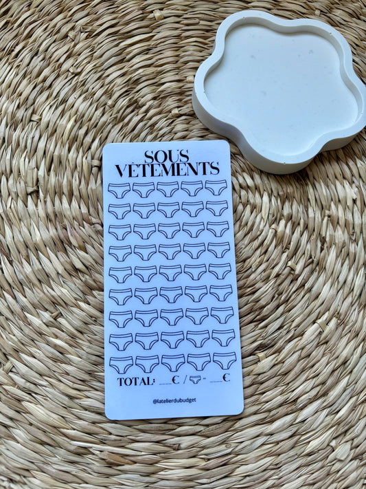 Épargne Sous vêtements