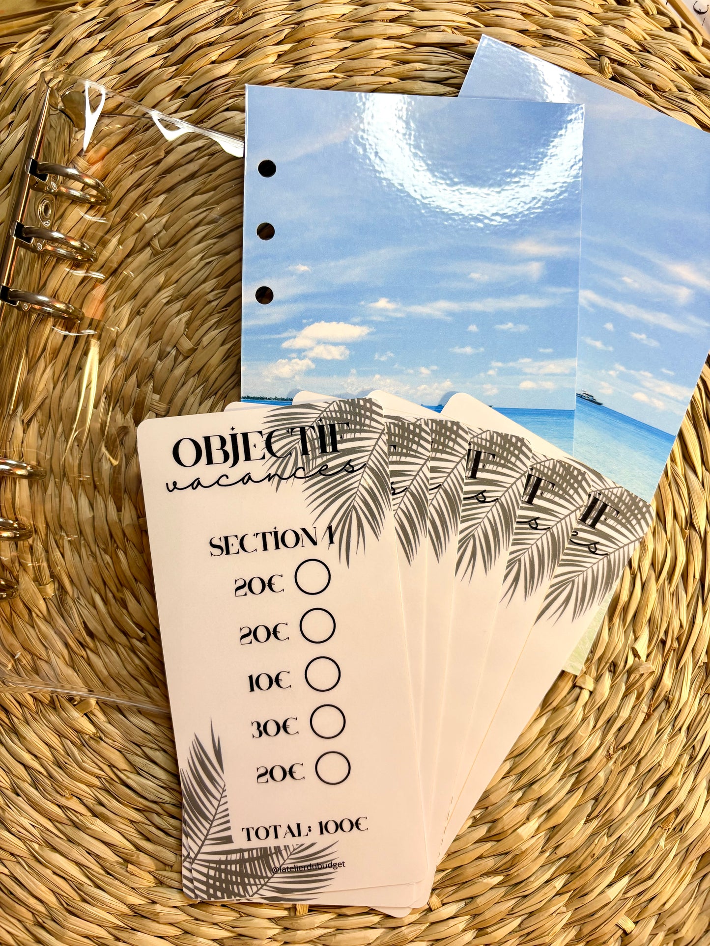 Kit classeur à personnaliser - format A6