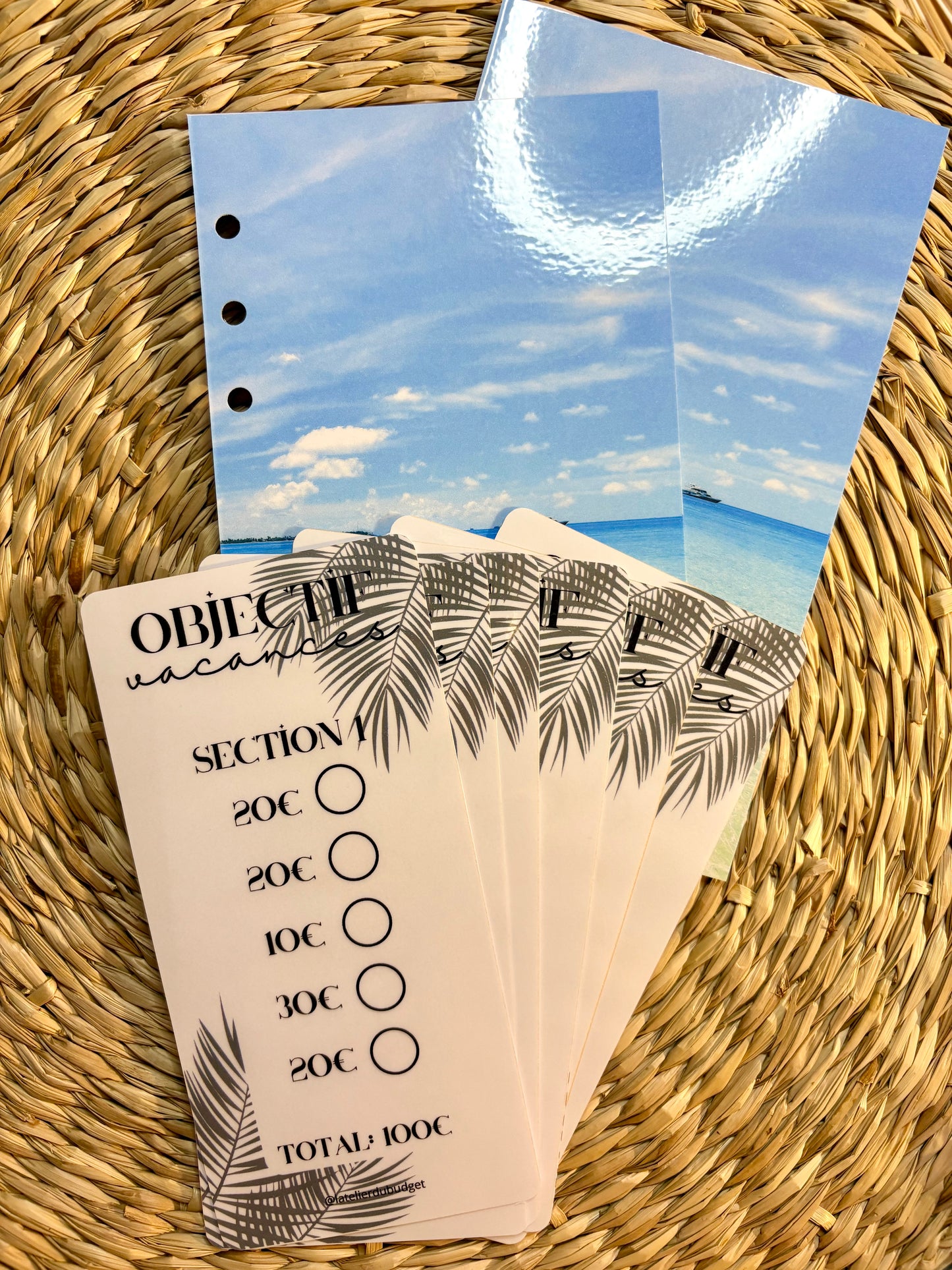Kit classeur à personnaliser - format A6