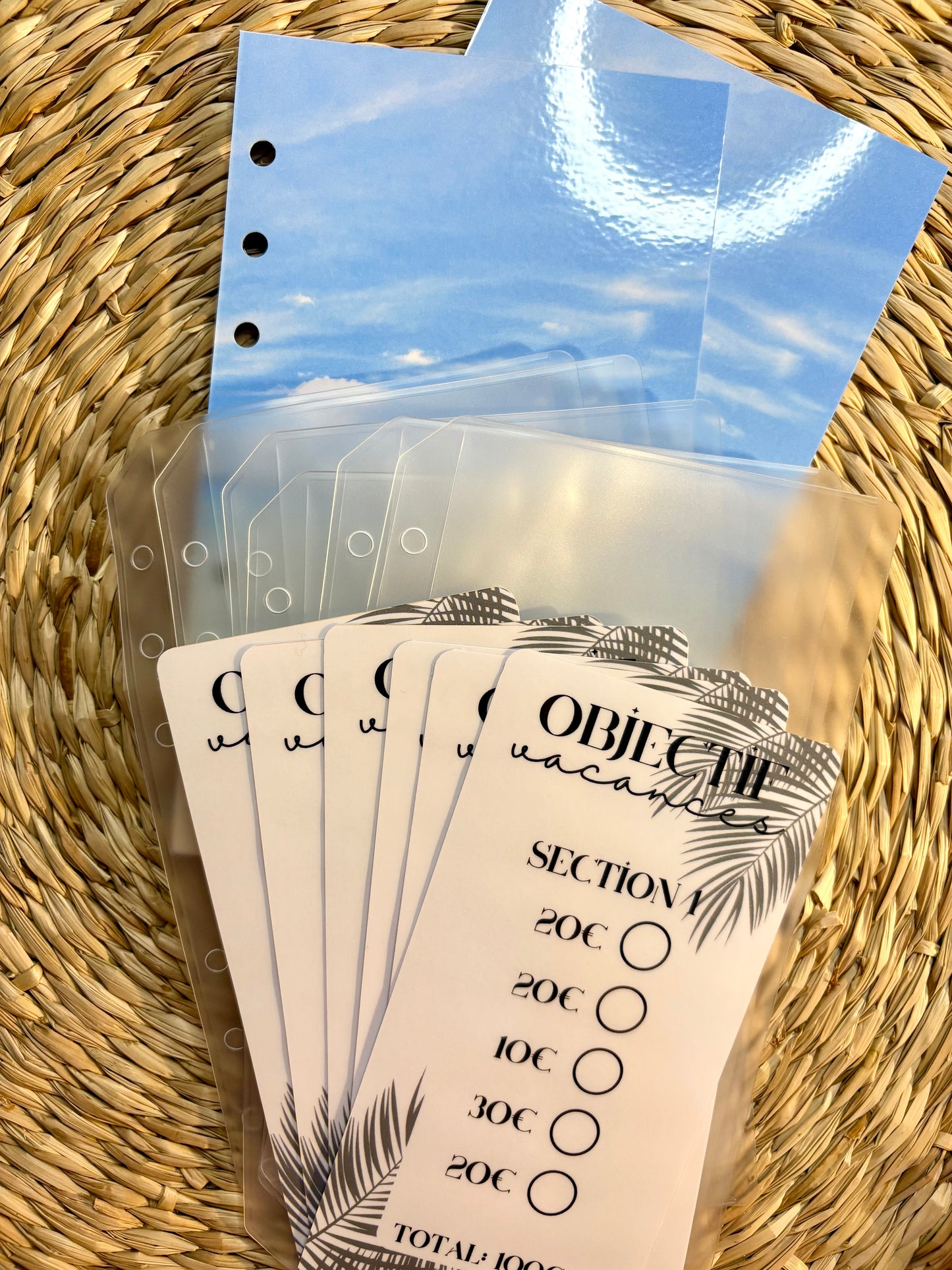 Kit classeur à personnaliser - format A6