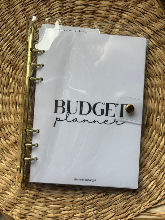 Classeur A5 - Or transparent